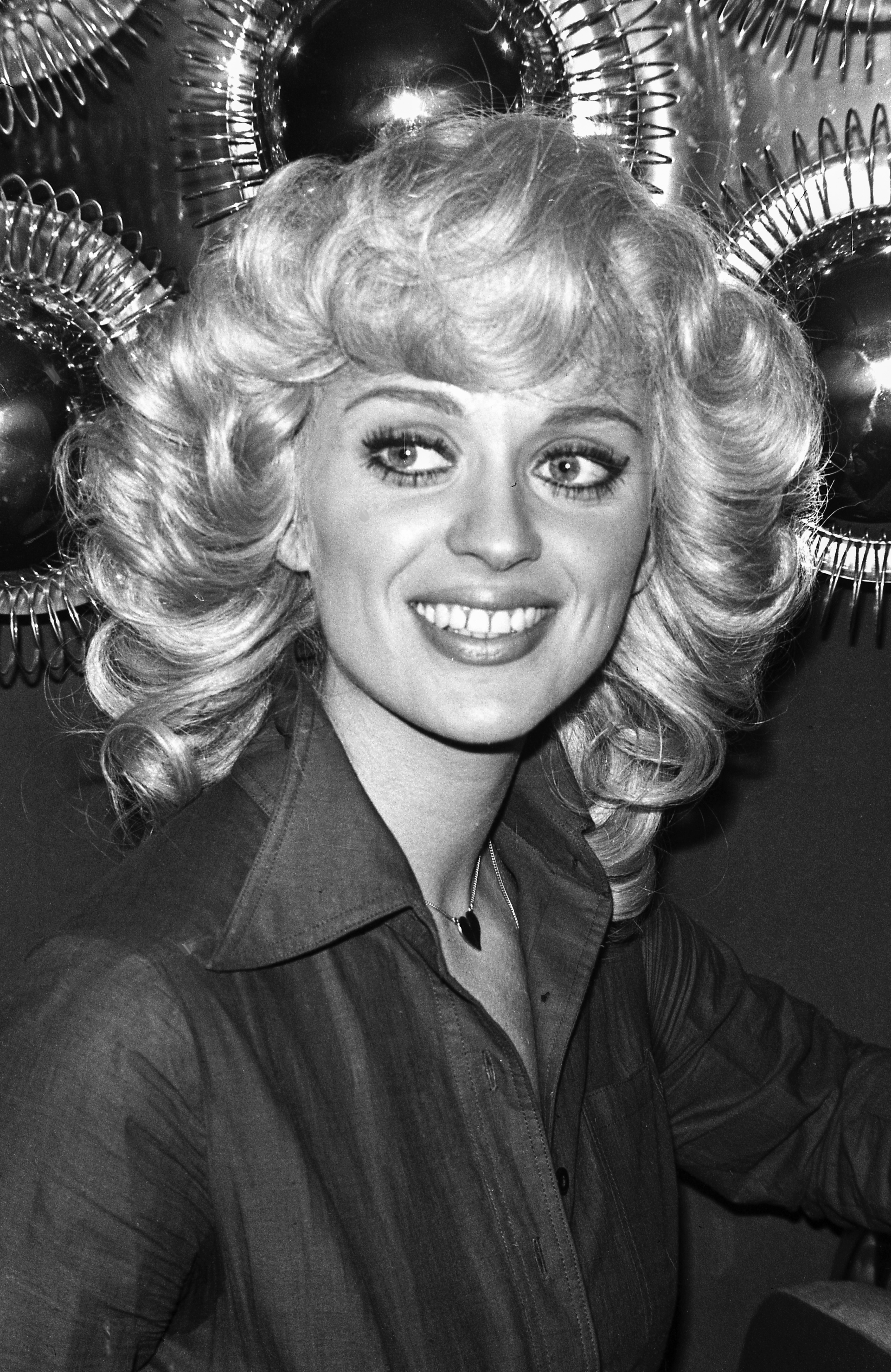 El icono rubio en Madrid, España, en 1976. | Fuente: Getty Images