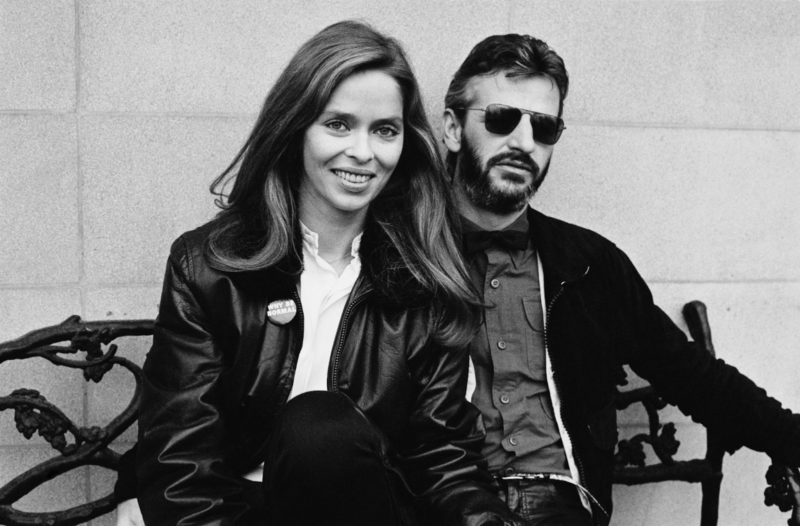 Barbara Bach y Ringo Starr fotografiados en Londres, Inglaterra, en 1981. | Fuente: Getty Images