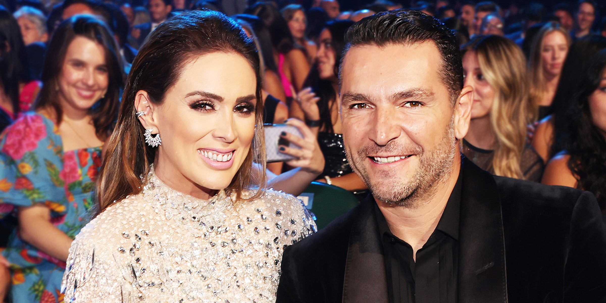 Jacqueline Bracamontes y Martín Fuentes | Fuente: Getty Images