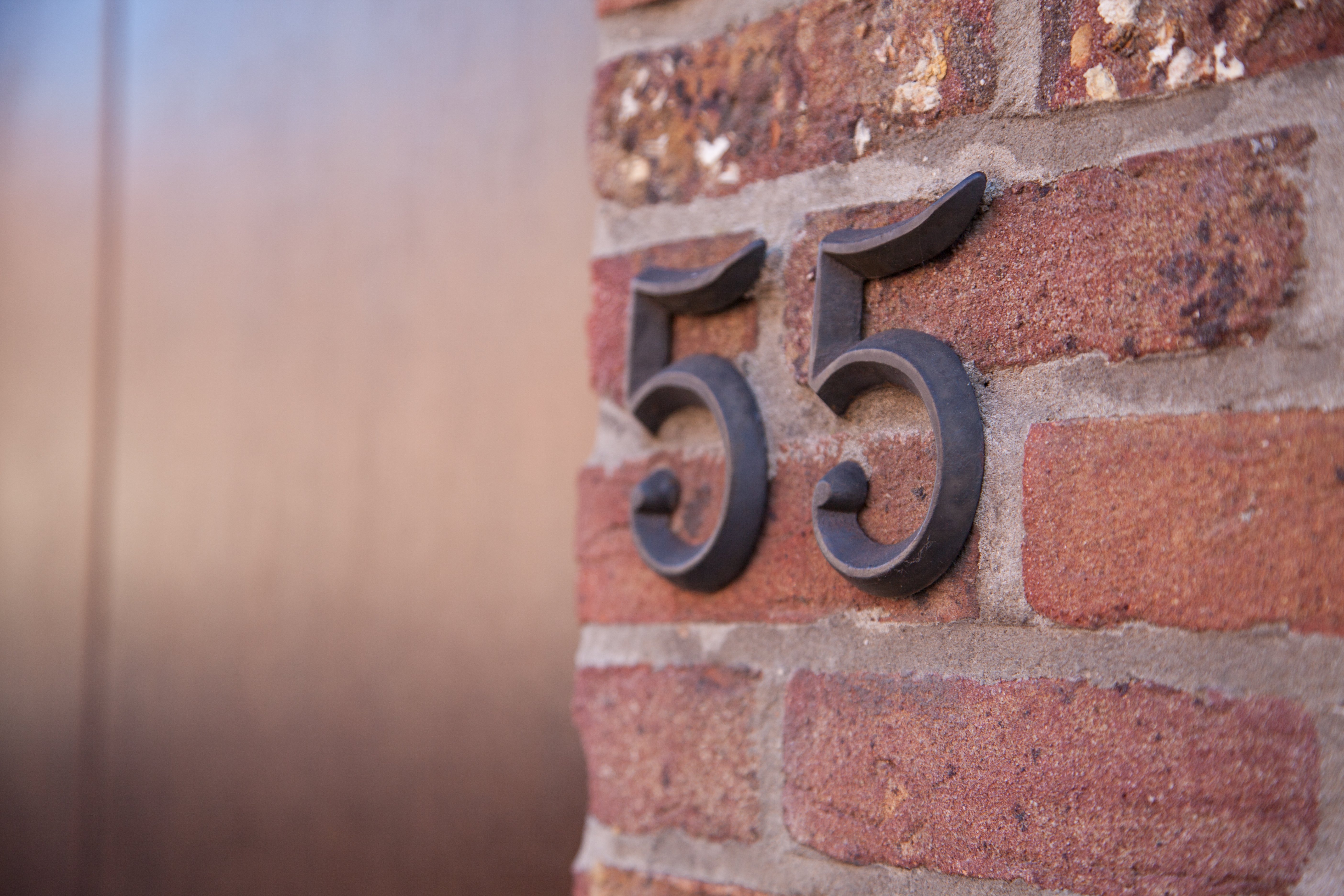 Números de casa. | Foto: Shutterstock