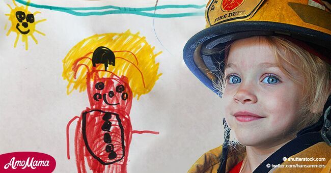 Niña de 4 años desea ser un varón porque tiene una sola meta: ser bombero