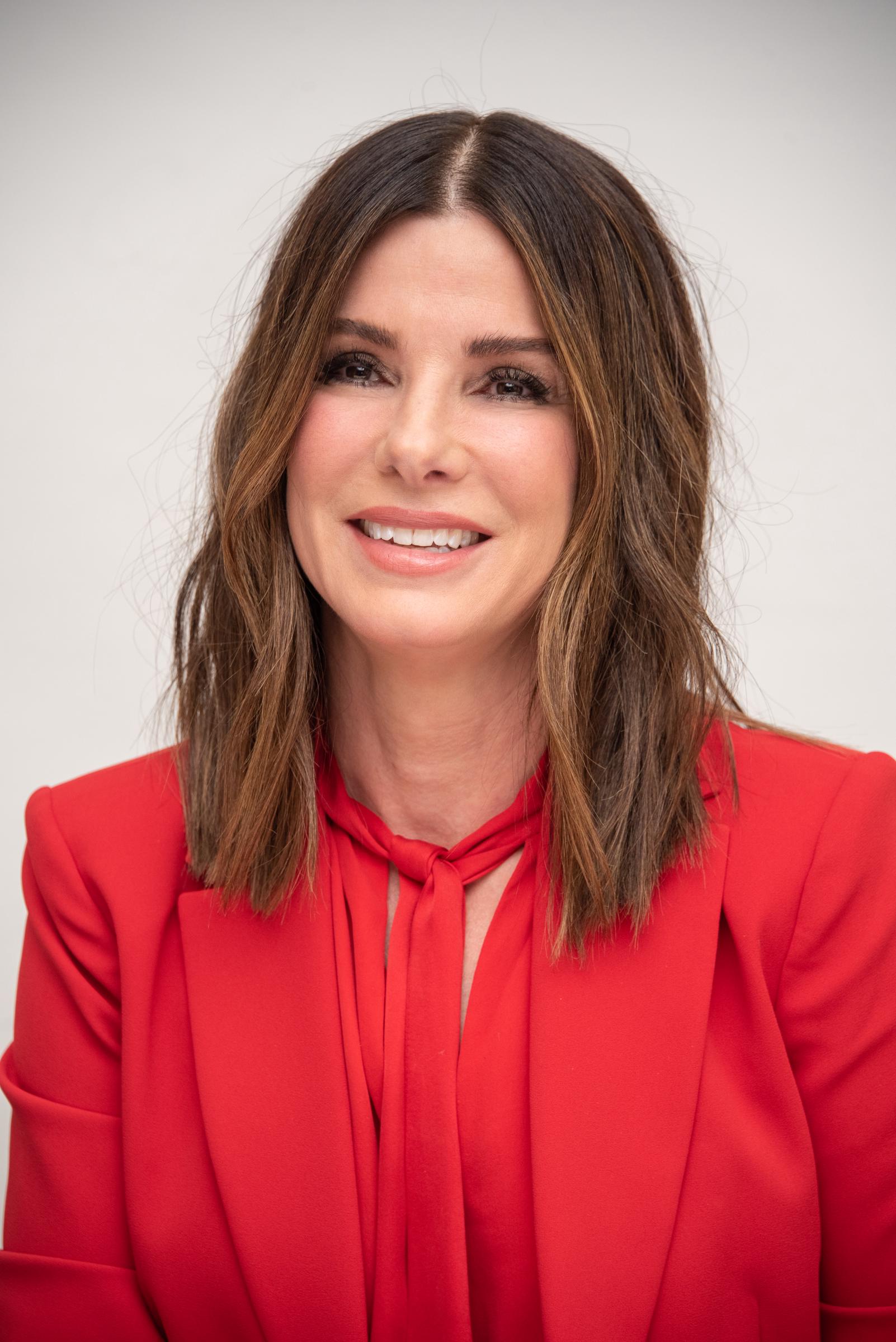 Sandra Bullock en la rueda de prensa de "Bird Box" el 12 de noviembre de 2018, en el Hotel Four Seasons de Beverly Hills, California | Fuente: Getty Images