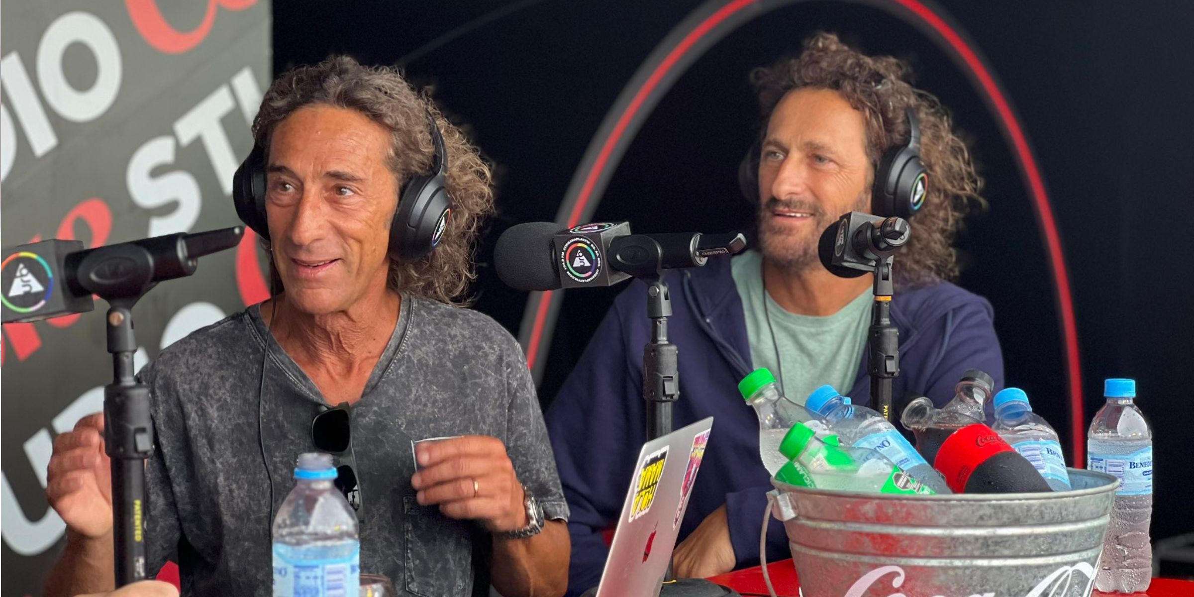 Los hermanos Eugenio y "Culini" Weinbaum | Fuente: X.com/vueltamediaok