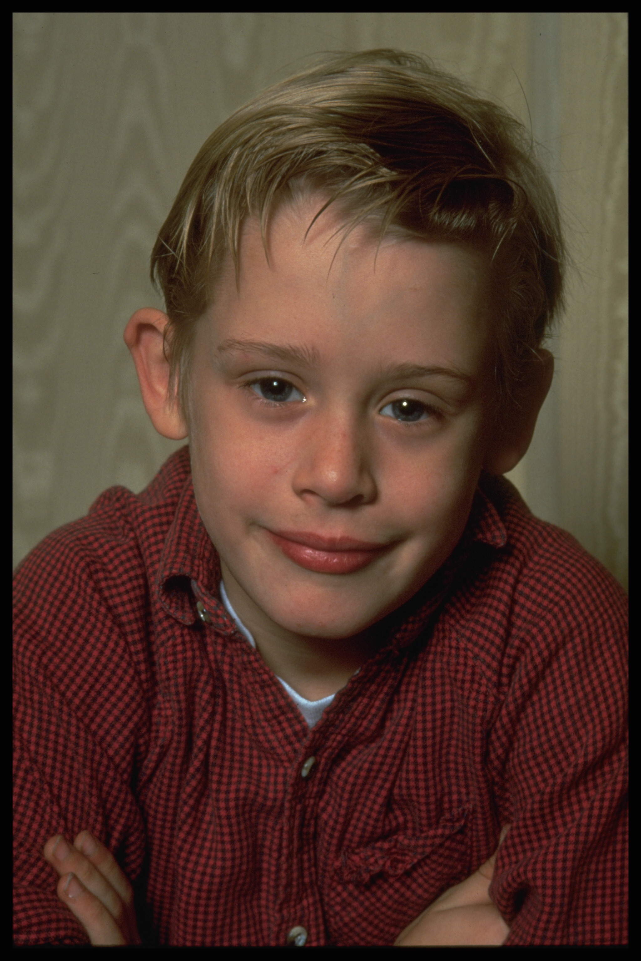 Macaulay Culkin fotografiado en 1991. | Foto: Getty Images