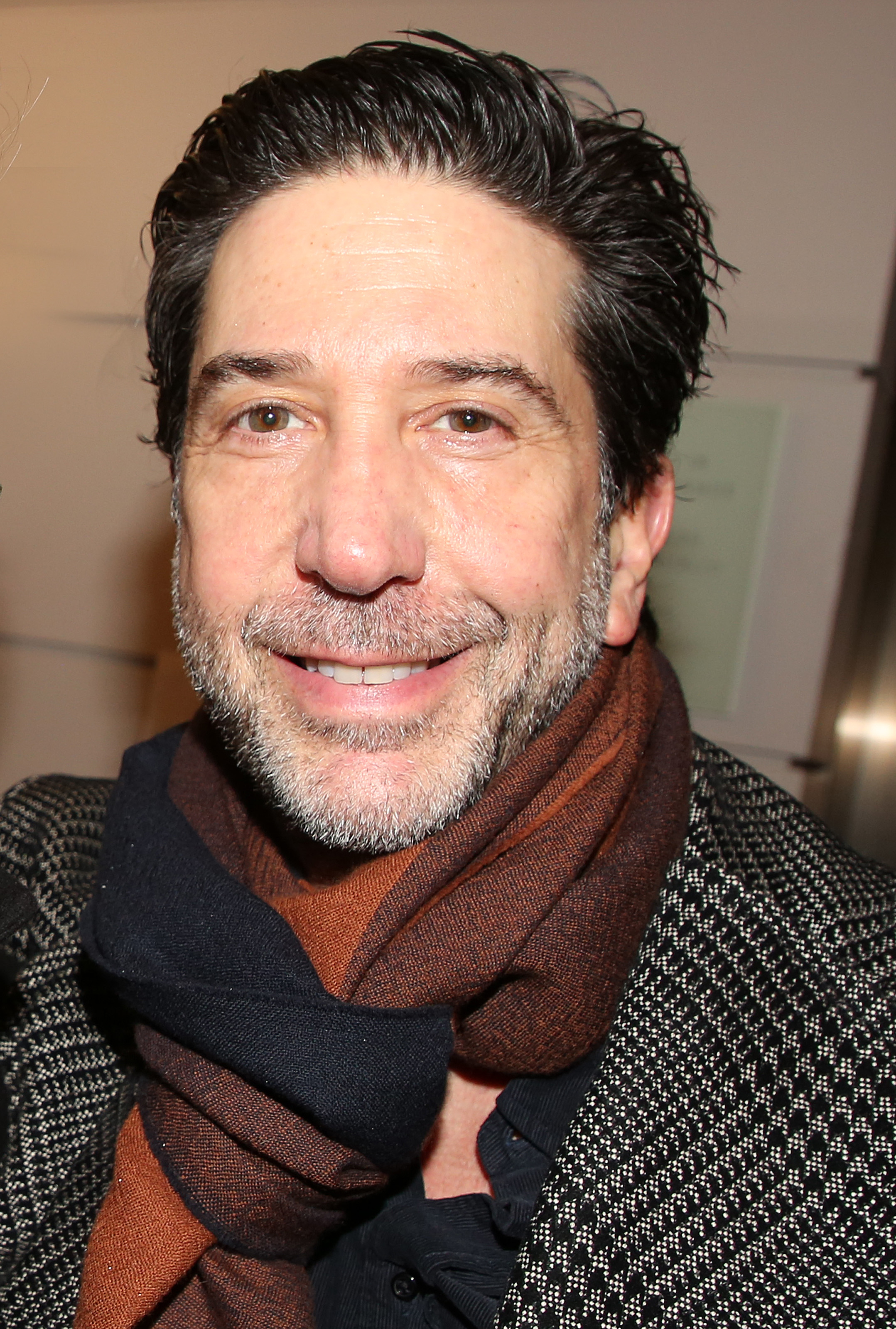 David Schwimmer en el estreno de la nueva obra del Manhattan Theatre Club "Eureka Day" en Broadway el 16 de diciembre de 2024, en Nueva York | Fuente: Getty Images