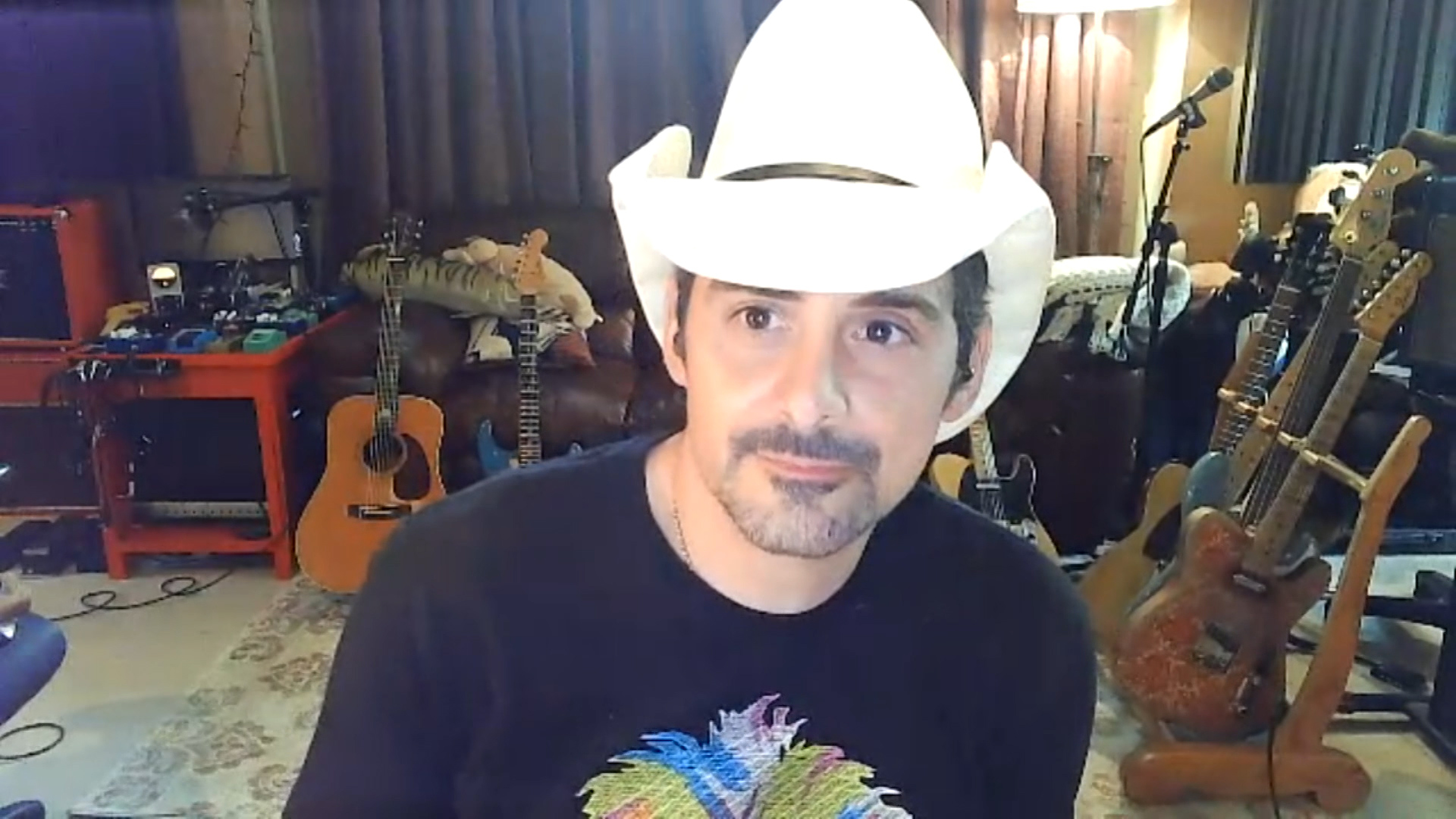 Brad Paisley durante una entrevista en "Watch What Happens Live with Andy Cohen" el 23 de septiembre de 2020 | Fuente: Getty Images