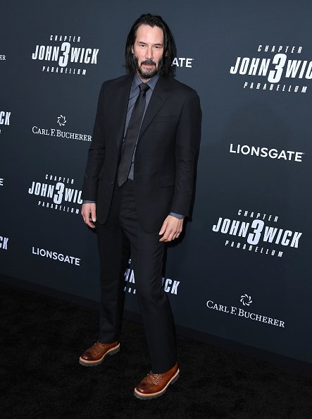 Keanu Reeves llega a la proyección especial de "John Wick: Capítulo 3 - Parabellum" de Lionsgate en el TCL Chinese Theater el 15 de mayo de 2019 en Hollywood, California. | Fuente: Getty Images