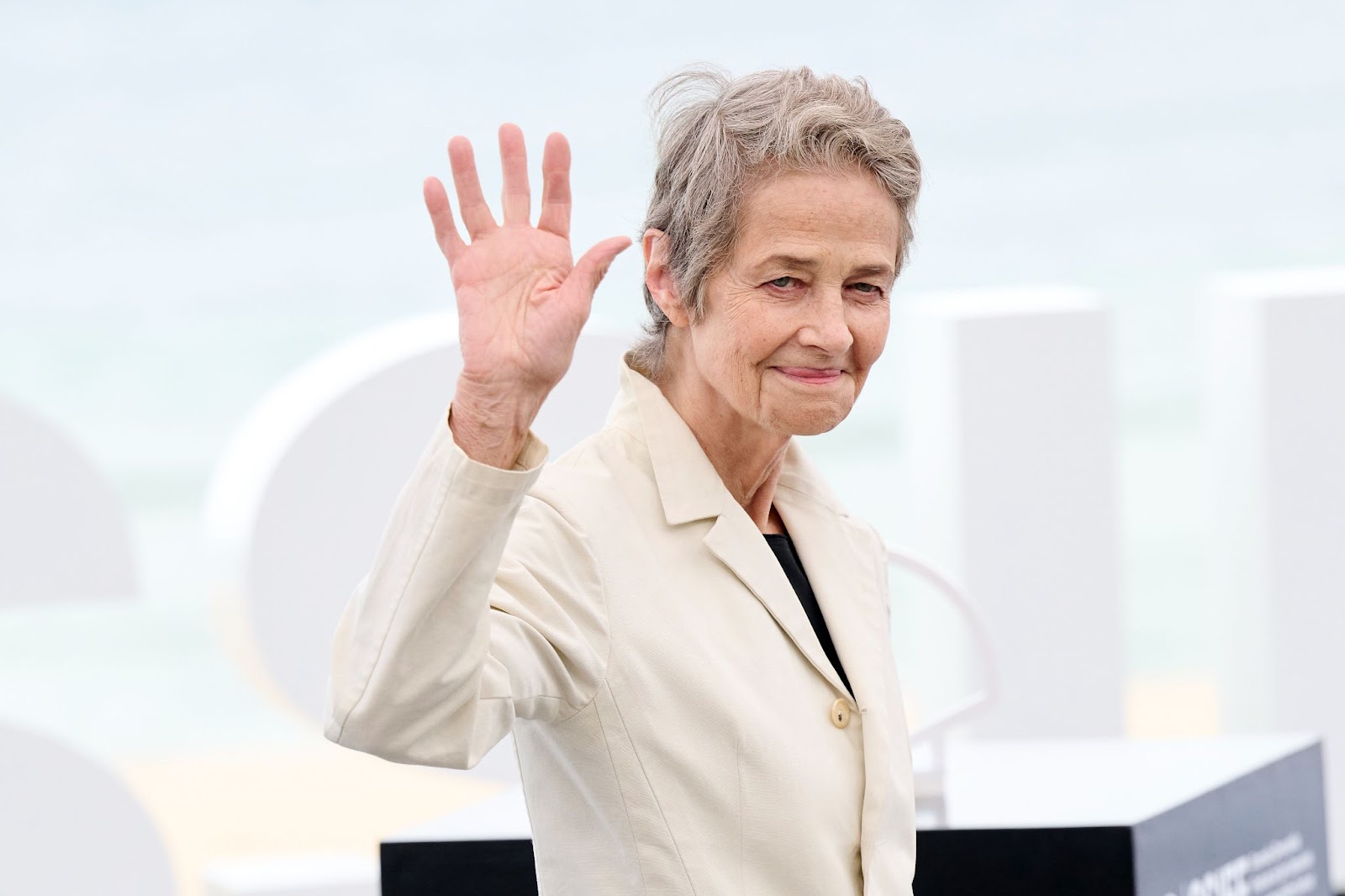 Charlotte Rampling en la 72ª edición del Festival Internacional de Cine de San Sebastián, el 25 de septiembre de 2024, en España | Fuente: Getty Images