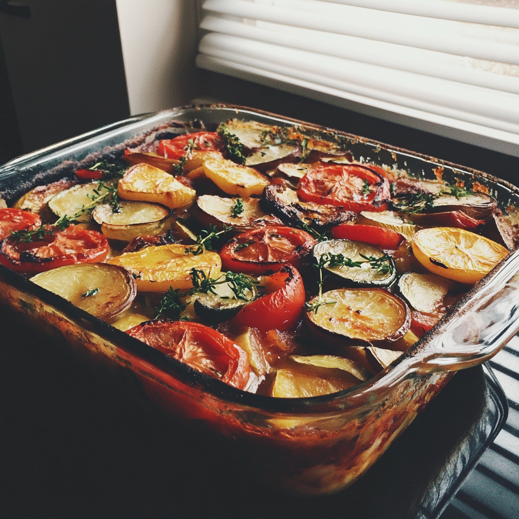 Una cazuela de verduras | Fuente: Midjourney