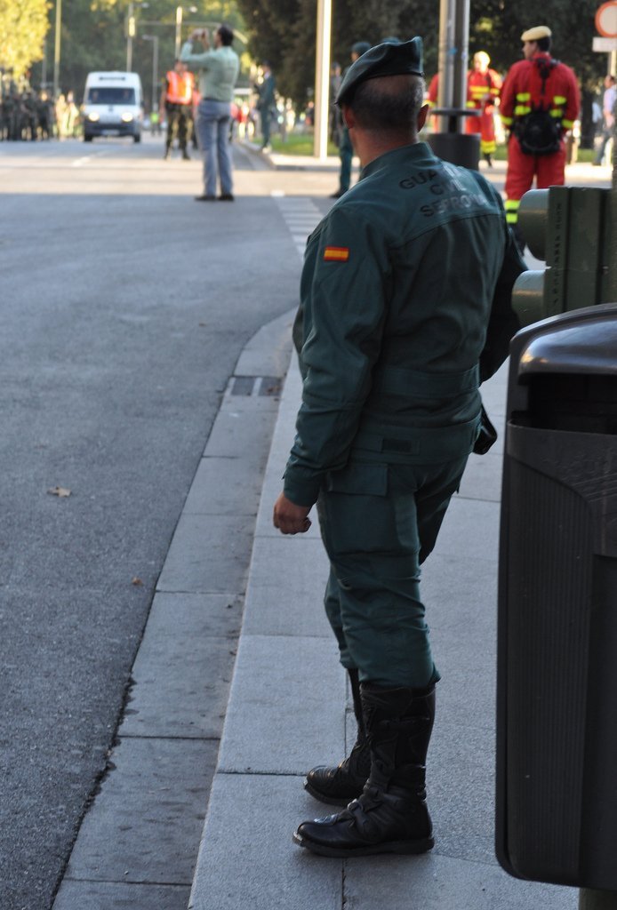 Guardia Civil en la calle | Foto: Flickr
