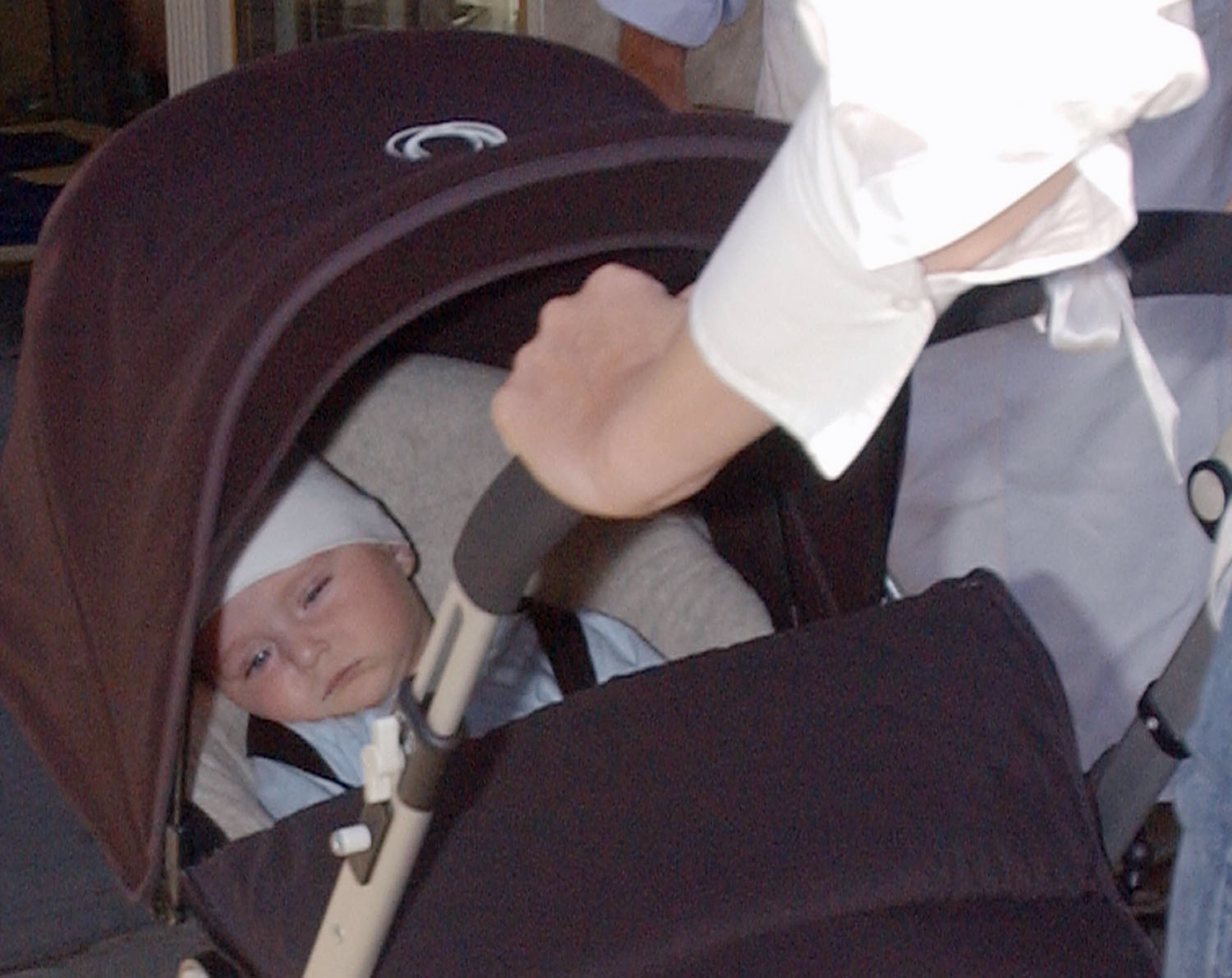 Barron William Trump fotografiado el 9 de octubre de 2006, en Nueva York. | Fuente: Getty Images