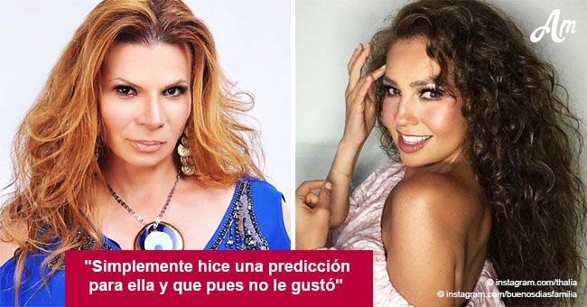 Mhoni responde a la cantante Thalía tras predecir que su matrimonio va a fracasar