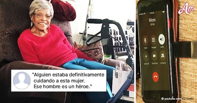 Hombre halla un celular y termina rescatando a la madre de 93 años de la dueña del teléfono