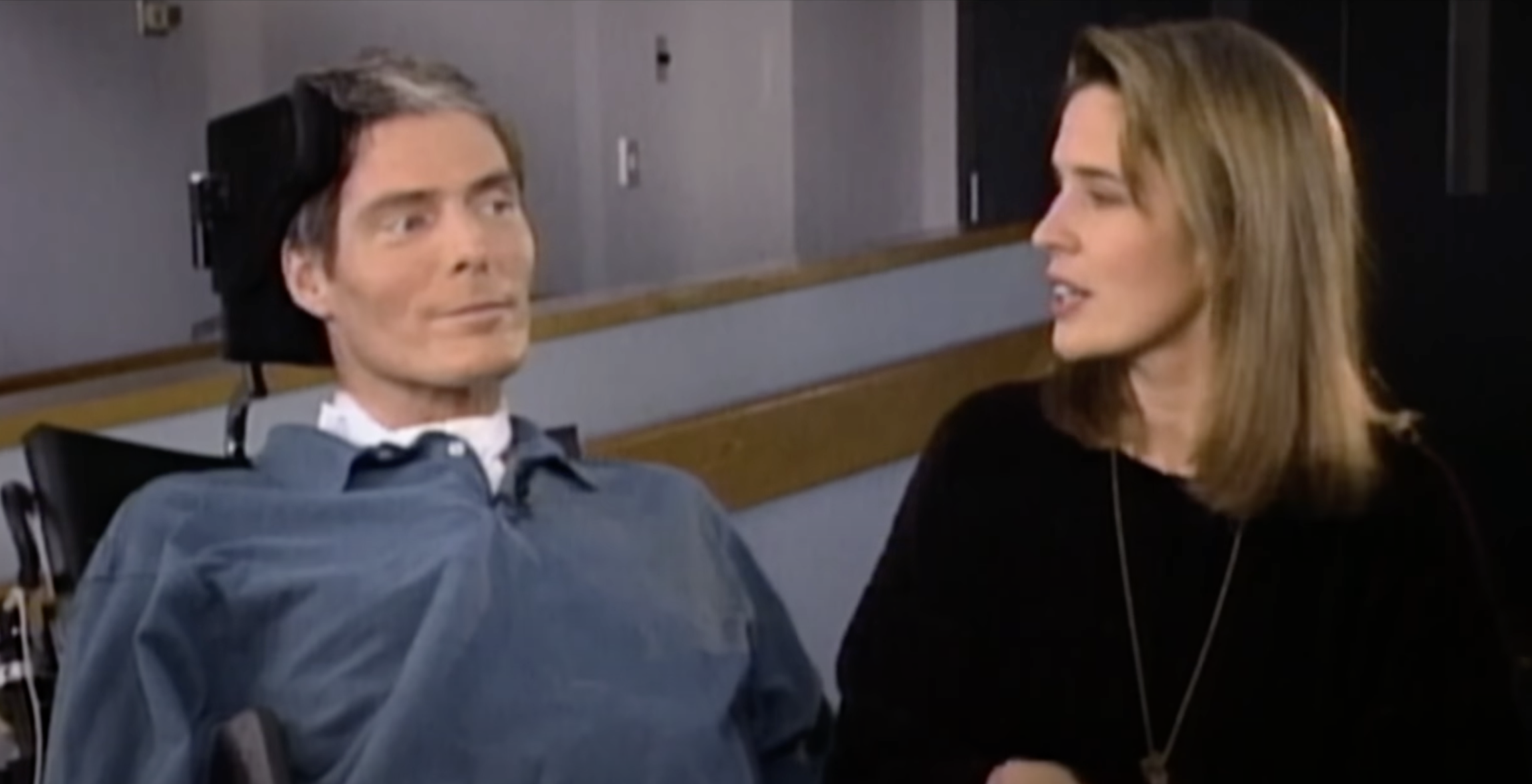 Christopher Reeve y Dana Reeve | Fuente: YouTube/WarnerBrosPictures