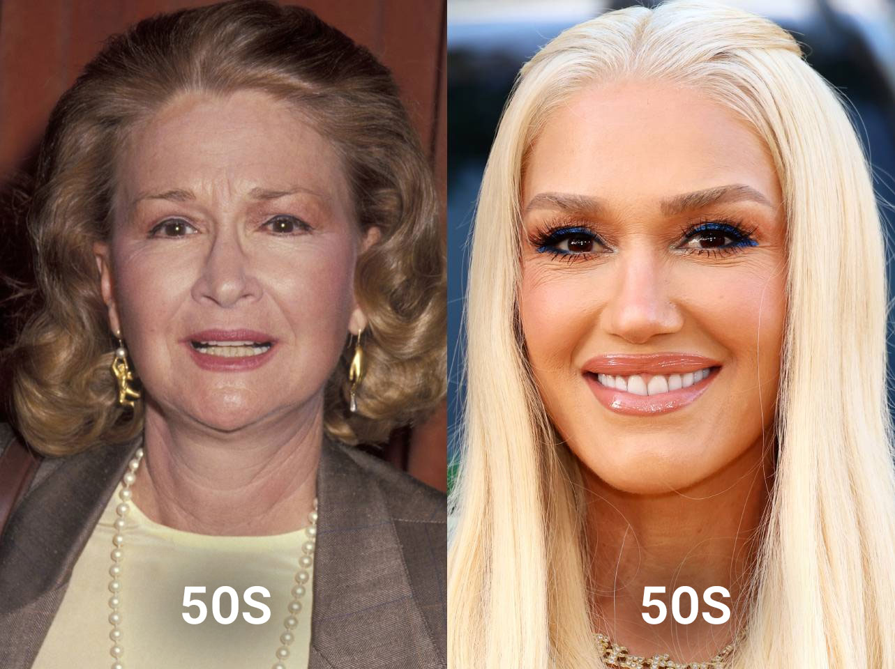 Diane Ladd y Gwen Stefani a los 50 | Fuente: Getty Images