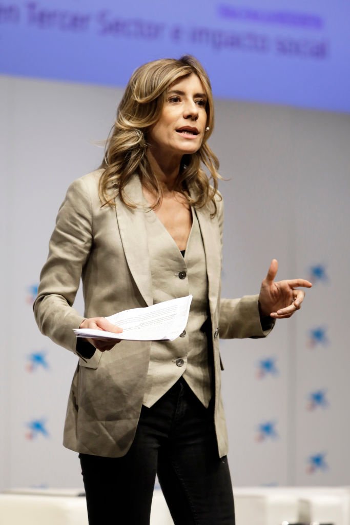 Begoña Gomez asiste a la conferencia de prensa de 'Ruraltivity' en Caixa Forum el 19 de febrero de 2020 en Madrid, España. I Foto: Getty Images.