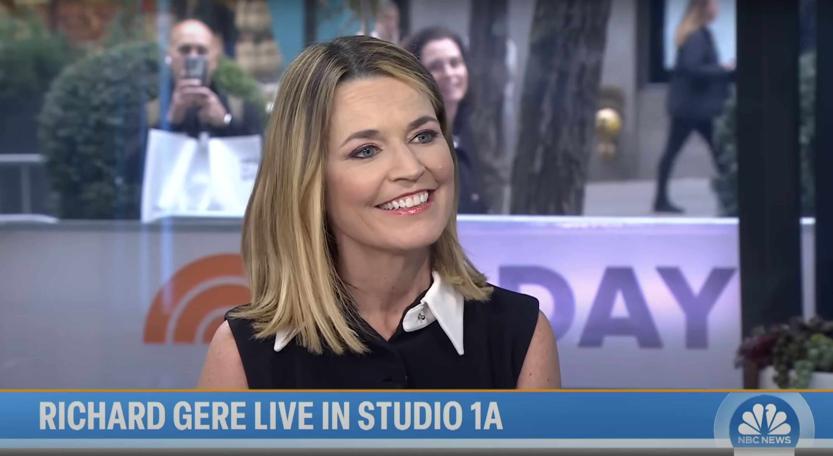 Savannah Guthrie aparece en un vídeo compartido el 20 de noviembre de 2024 | Fuente: YouTube/TODAY