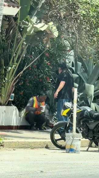 La escena de la polémica. | Foto: TikTok/@mayrisfranco1